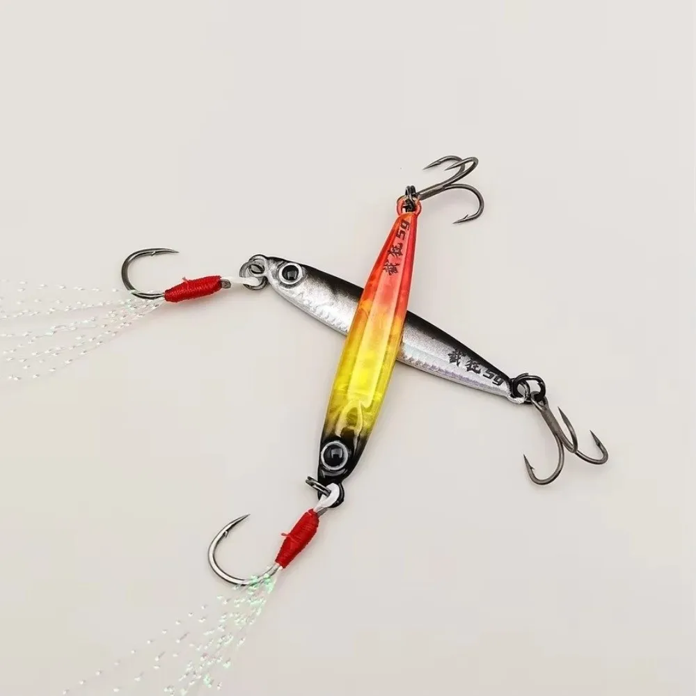 Señuelo VIB Mini biónico metálico con anzuelo triple - imagen 3