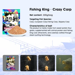 Fishing King Crazy Carp Bait - Cebo de carpa con patata dulce y caracol