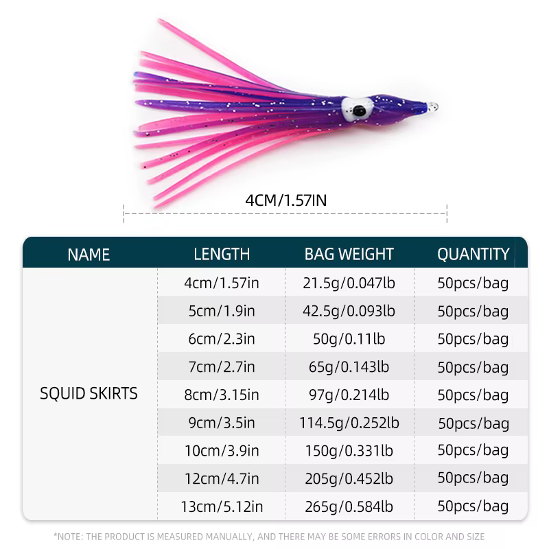 Señuelos Glow ShareShark Luminosos – Cebos Brillantes para Calamar y Pulpo - imagen 3