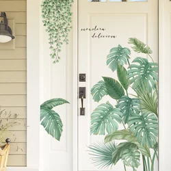Pegatina pared pesca Monstera Tropical – Vinilo nórdico decoración