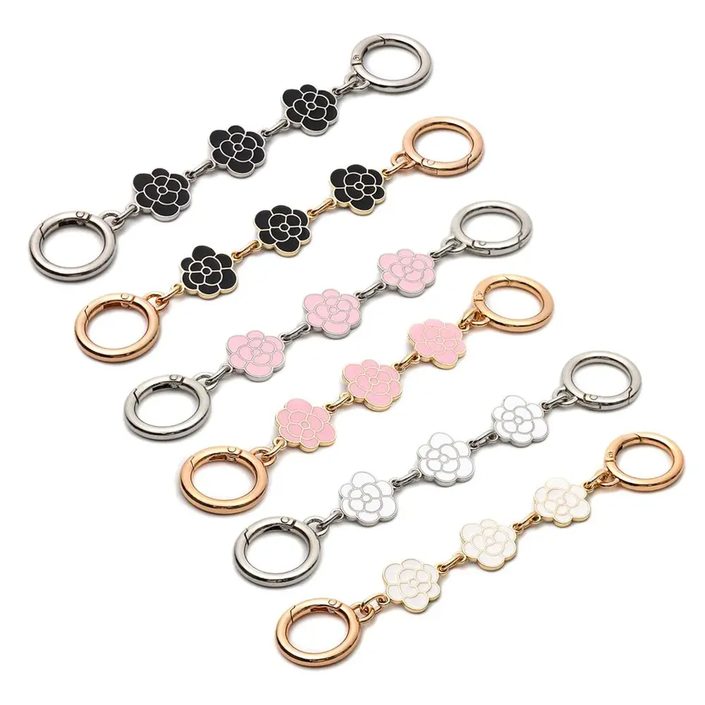 Cadena de extensión para bolso con forma de camelia, repuesto - imagen 4