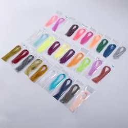 Goture lentejuelas brillantes para atado de moscas y señuelos