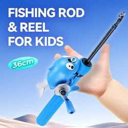 WEIHE Cañas telescópicas MiNi portátiles para pesca