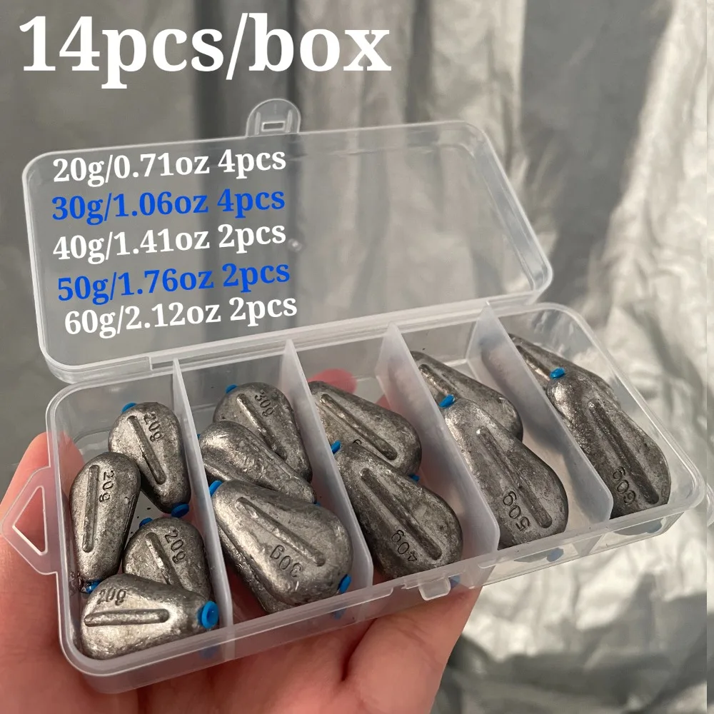 Plomos de pesca planos con tubo de plástico – Varios gramajes - imagen 5