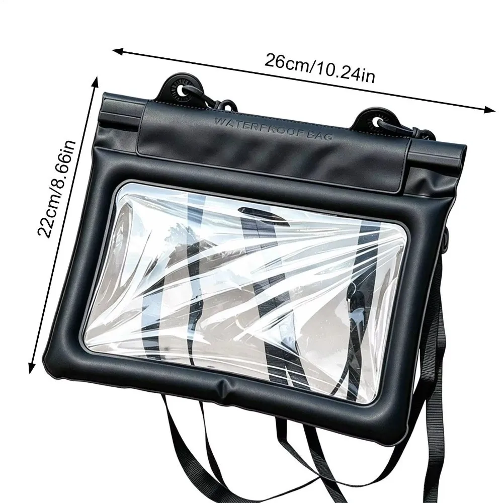 Bolsa impermeable de PVC con ventana transparente