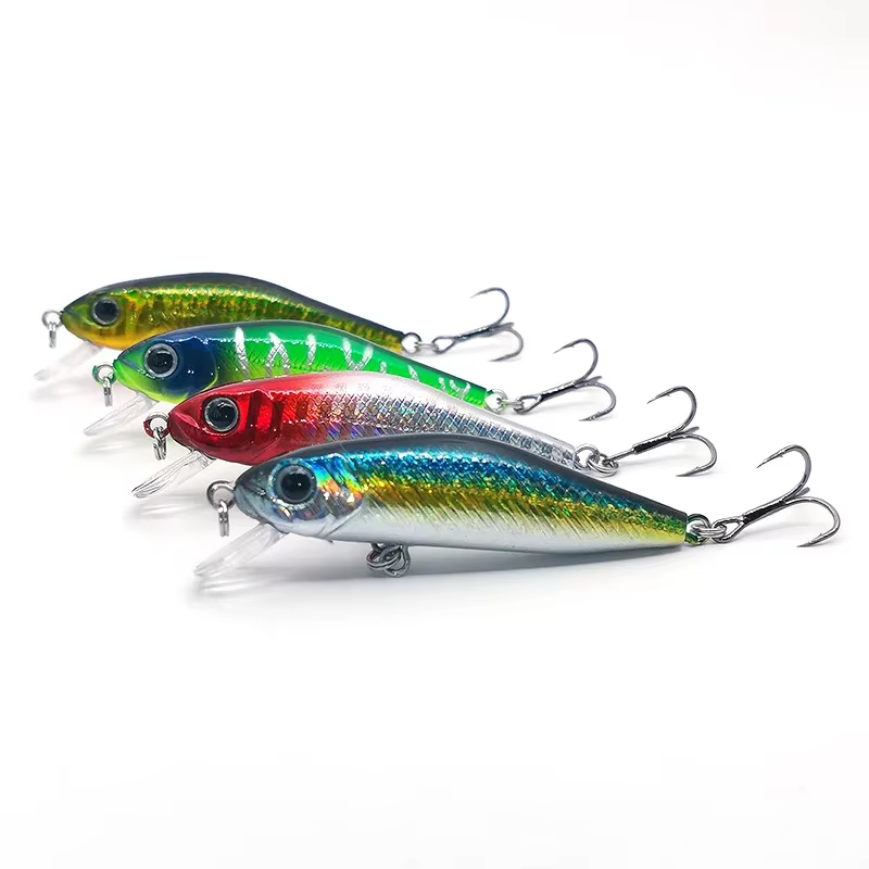 Señuelo Minnow flotante 55mm 4,8g Crankbait – Pesca lubina Japan Topwater - imagen 2