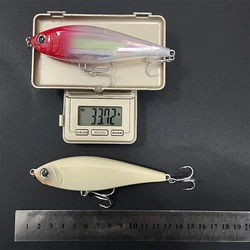 Señuelo lápiz hundible láser reflectante para lubina y lucio