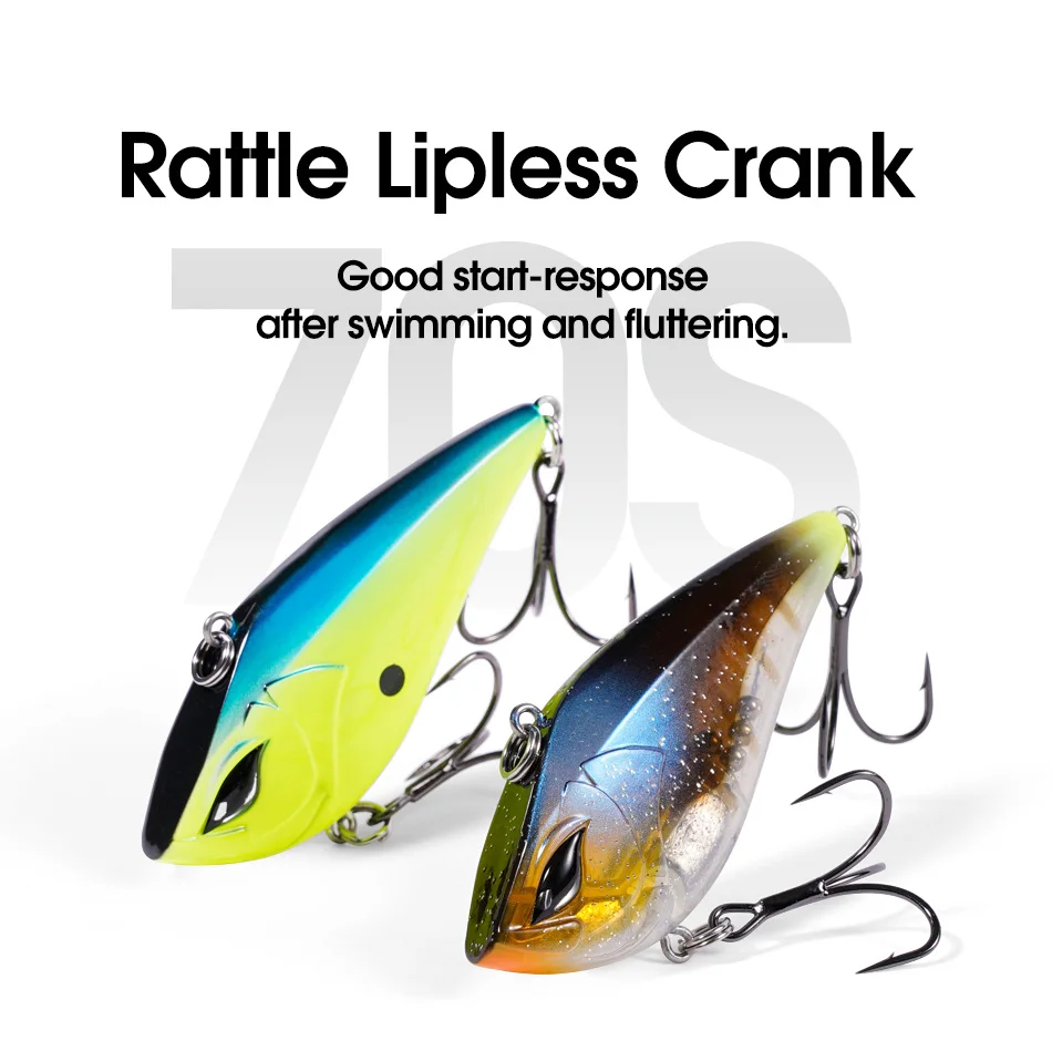 Detalle del señuelo NOEBY lipless crankbait