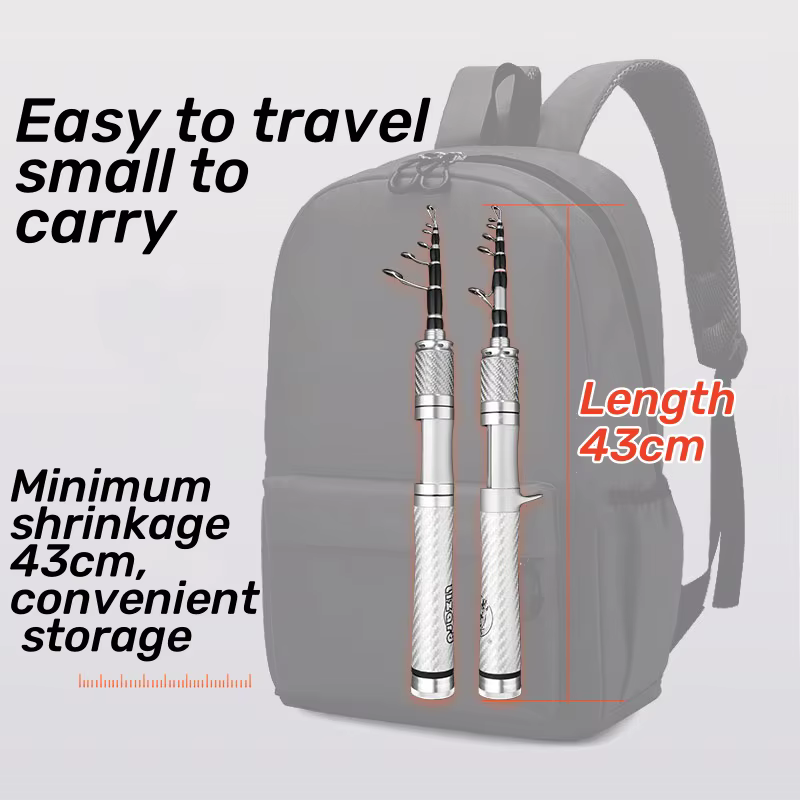 Señuelo extensible LIZARD carbono – Ligero agua salada - imagen 3