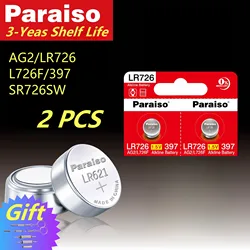 Pila de botón AG2 LR726 1,5V para localizador de peces – Alcalina