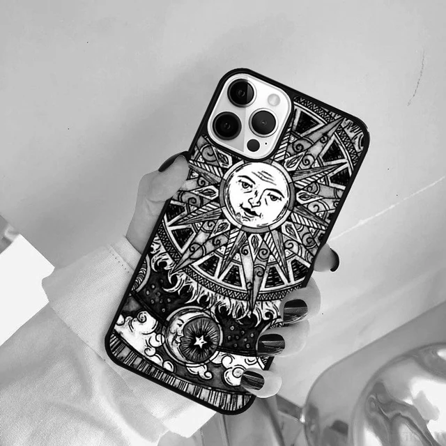 Detalle del diseño artístico Sol y Luna