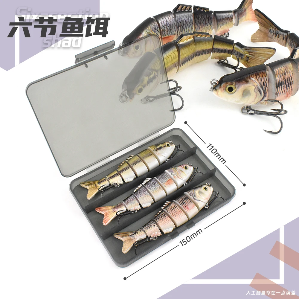 Wobblers se hunden con crankbait y swimbait segmentado - imagen 3