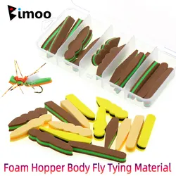 Bimoo Mosca Hopper EVA – Saltamontes flotante para trucha y lubina