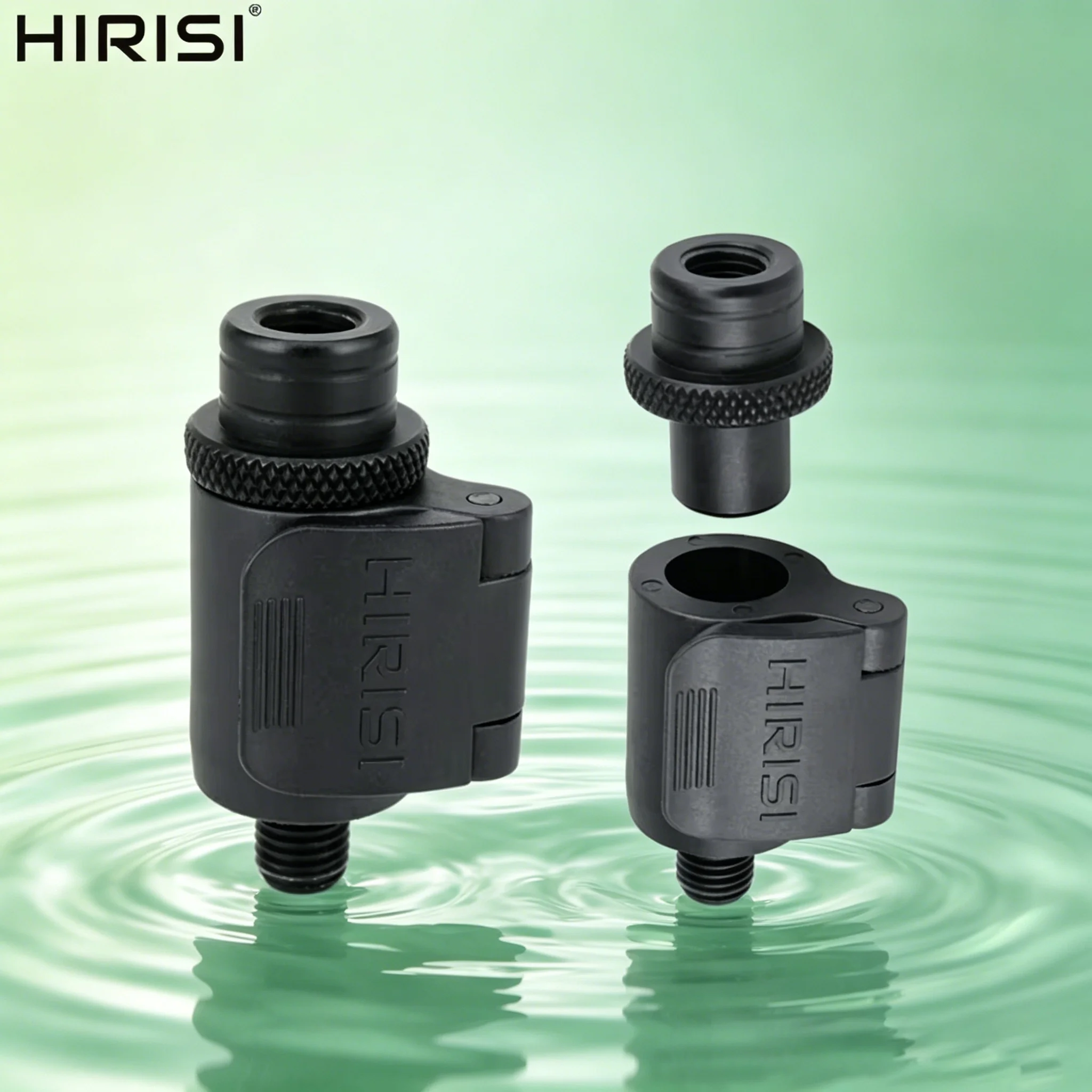 Conector cambio rápido Hirisi aluminio para alarmas de carpas - imagen 5