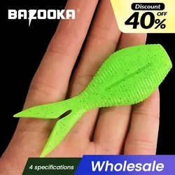 Bazooka Swimbait Flotante TPR – Cebo artificial shad para perca y lucio