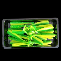 Shad de Silicona 50mm 1g con Cola en T – Vinilo para Lucio y Lubina