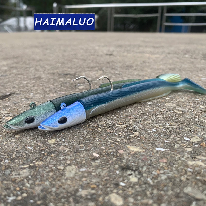 Señuelo Swimbait HAIMALUO lubina agua salada - imagen 5