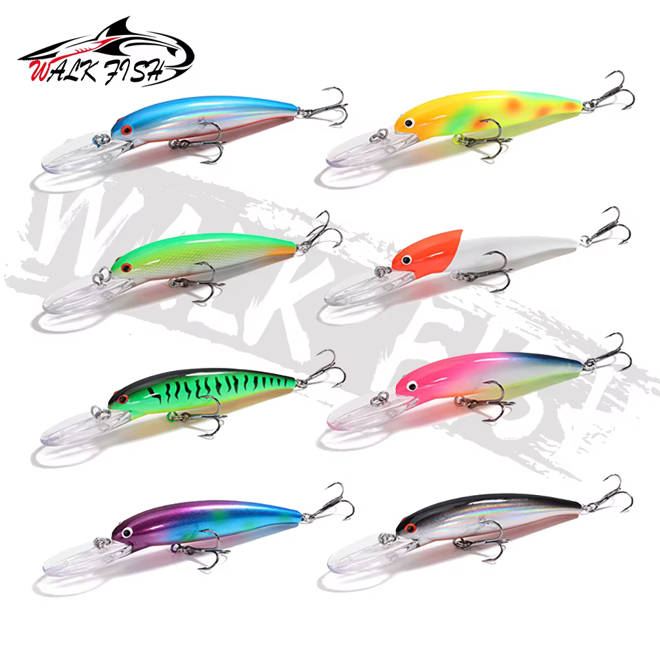 Crankbait flotante WALK FISH – Señuelo duro de buceo profundo