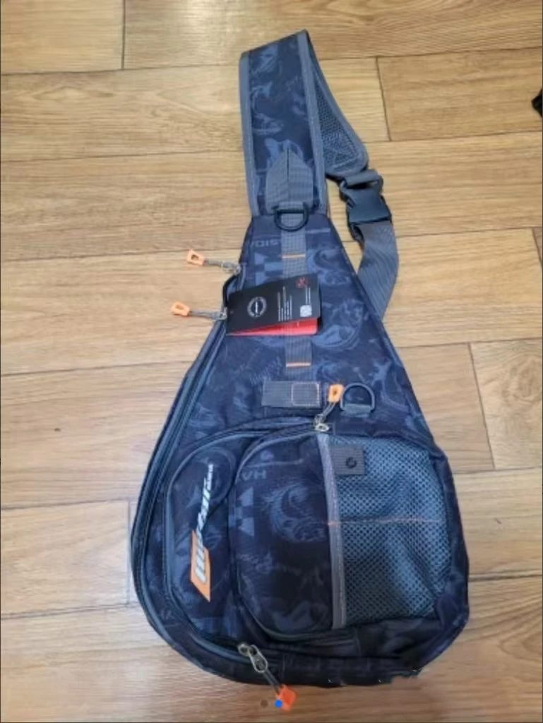 Bolsa giratoria HISTAR en uso, vista frontal