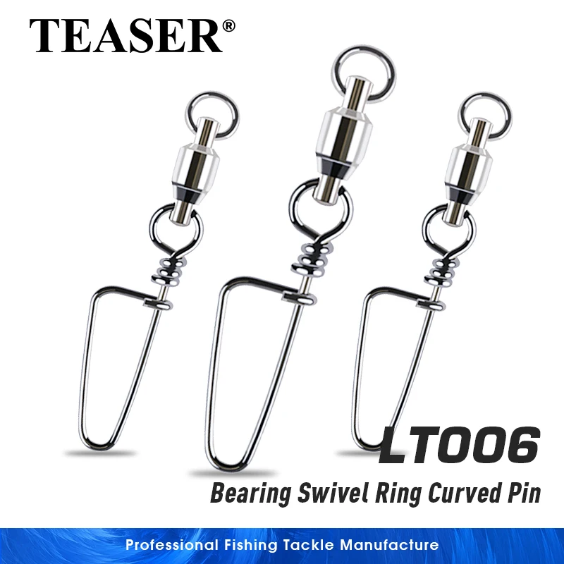 TEASER LT006 – Giratorio de pesca con broche inoxidable - imagen 4