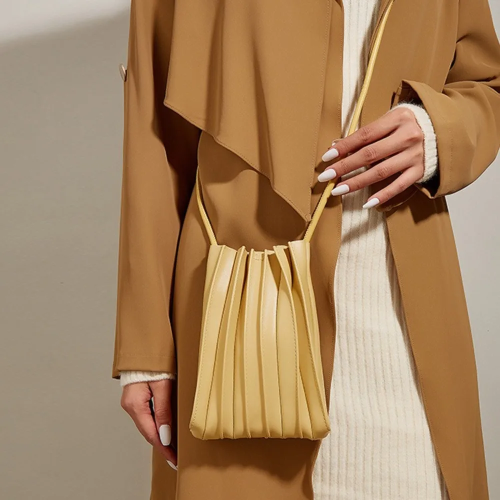 Bolso bandolera para móvil plegable de PU suave, resistente - imagen 3