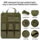 Organizador colgante respaldo asiento camuflaje táctico para pesca - imagen 3