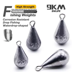 Plomos Drop Shot de 9g para lubina y bagre en agua salada