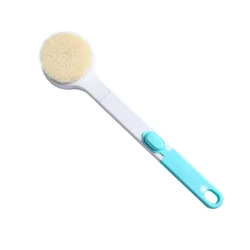 Cepillo de silicona con mango largo para espalda y baño