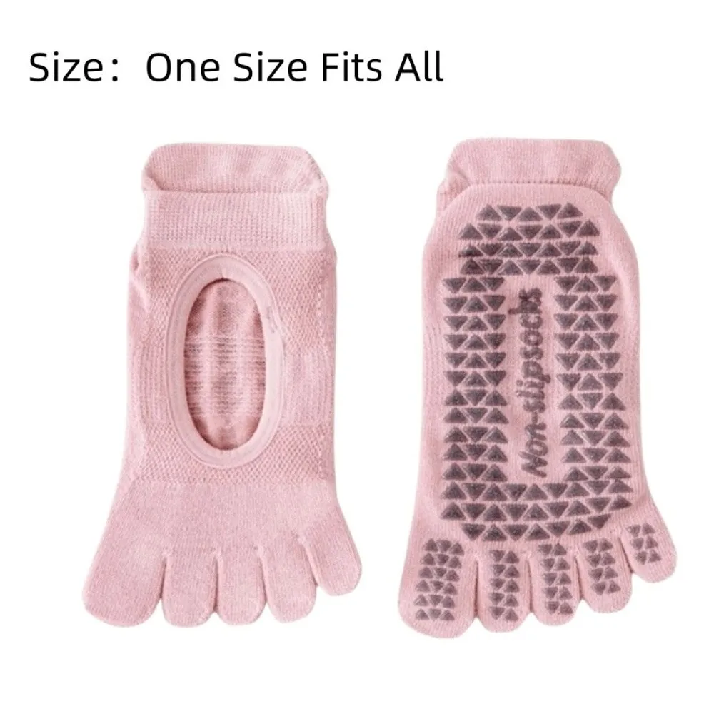 Calcetines de malla antideslizantes para yoga y pilates