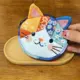 Monedero patchwork con gato y cremallera – bolsa de maquillaje - imagen 2