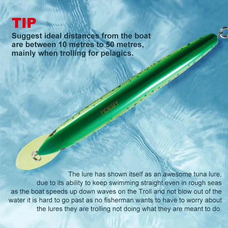 NOEBY Señuelos flotantes tipo Minnow 180F para agua salada - imagen 2