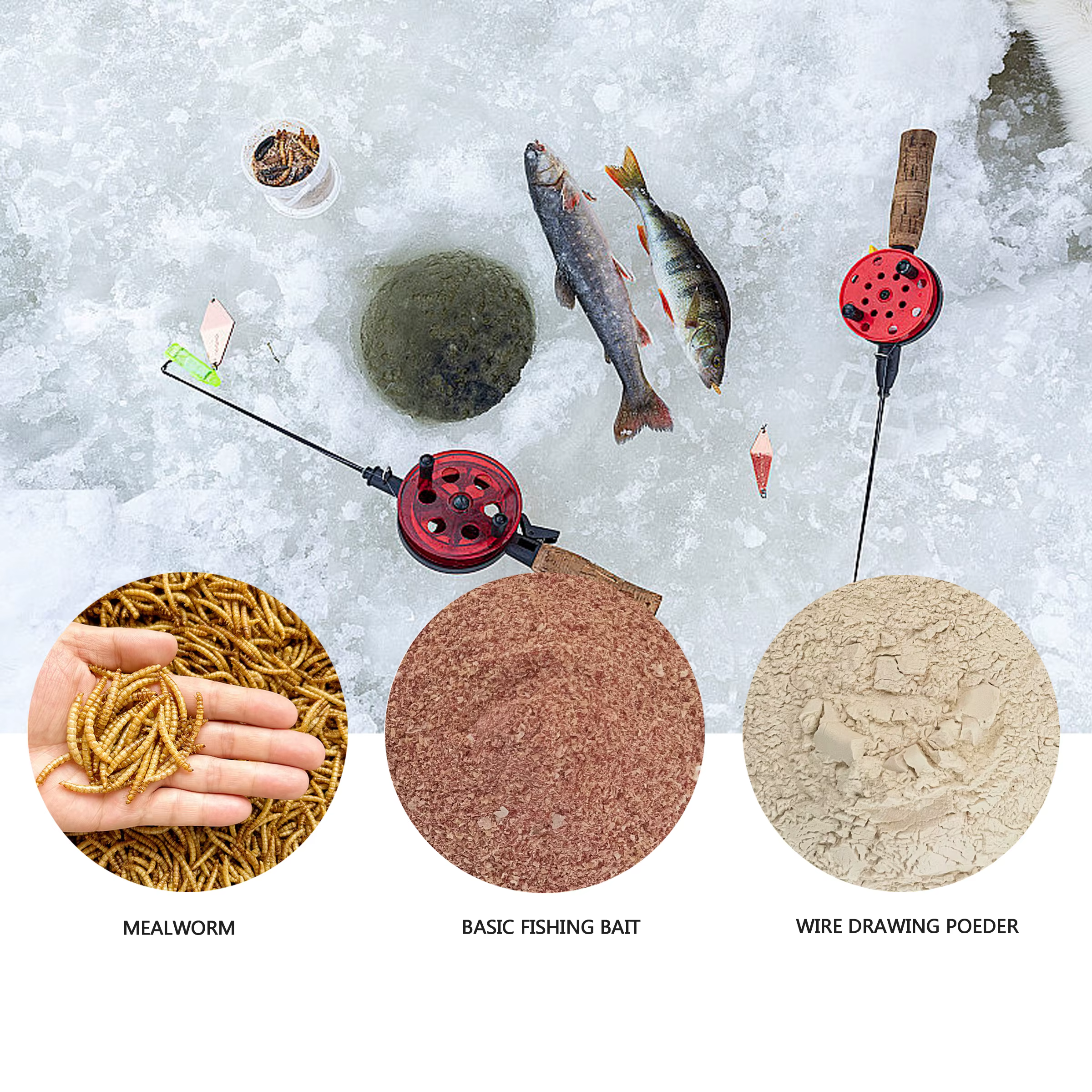 Kit Atrayentes HIRITH 3 Piezas para Pesca Todo el Año - imagen 4