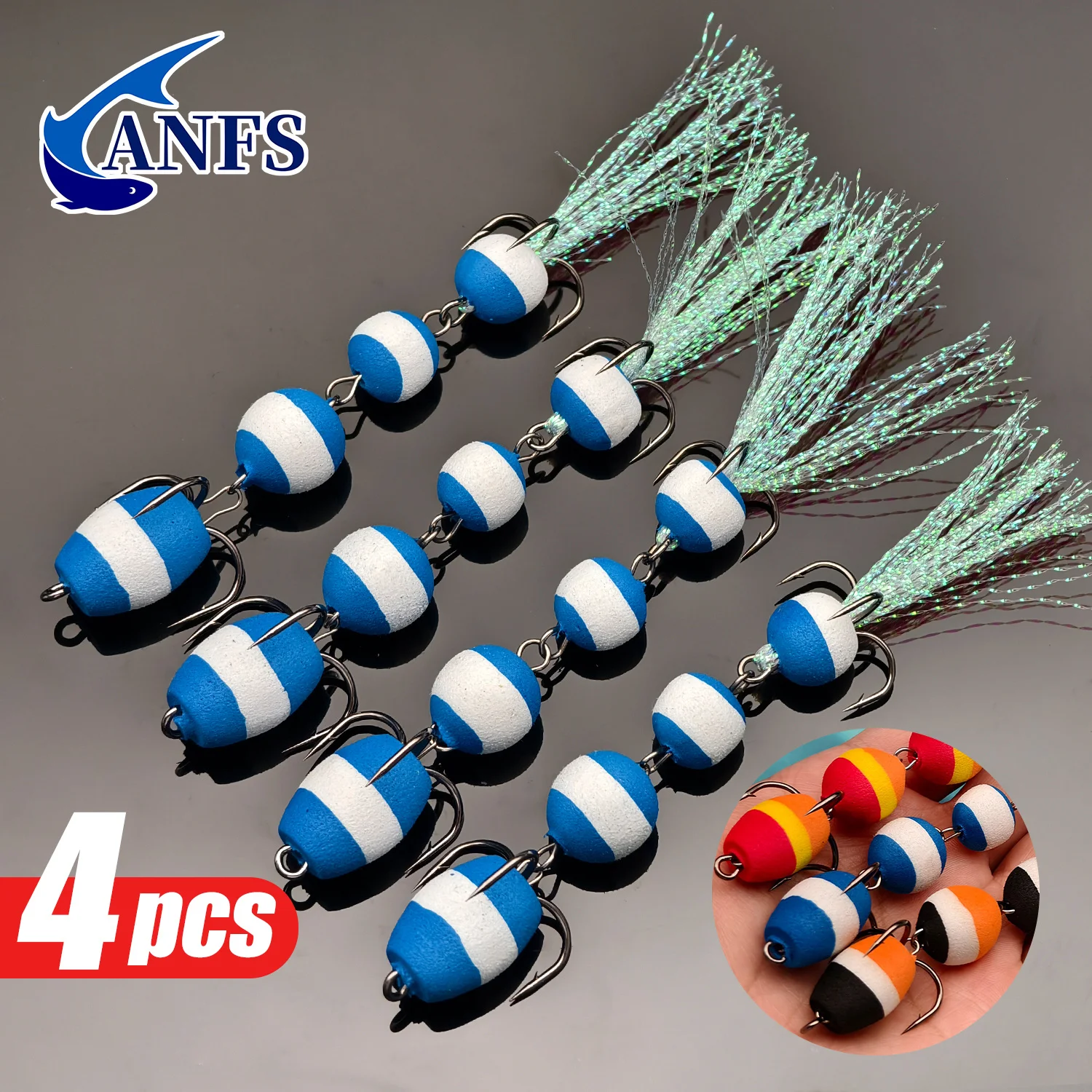 Kit de pesca de carpa EVA de 4 piezas