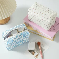 Neceser pana para maquillaje – Bolsa cosméticos con cierre gran capacidad