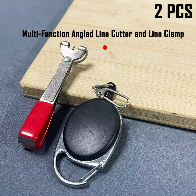Kit portátil pesca: cortador líneas, desatador nudos, afilador anzuelos - imagen 3