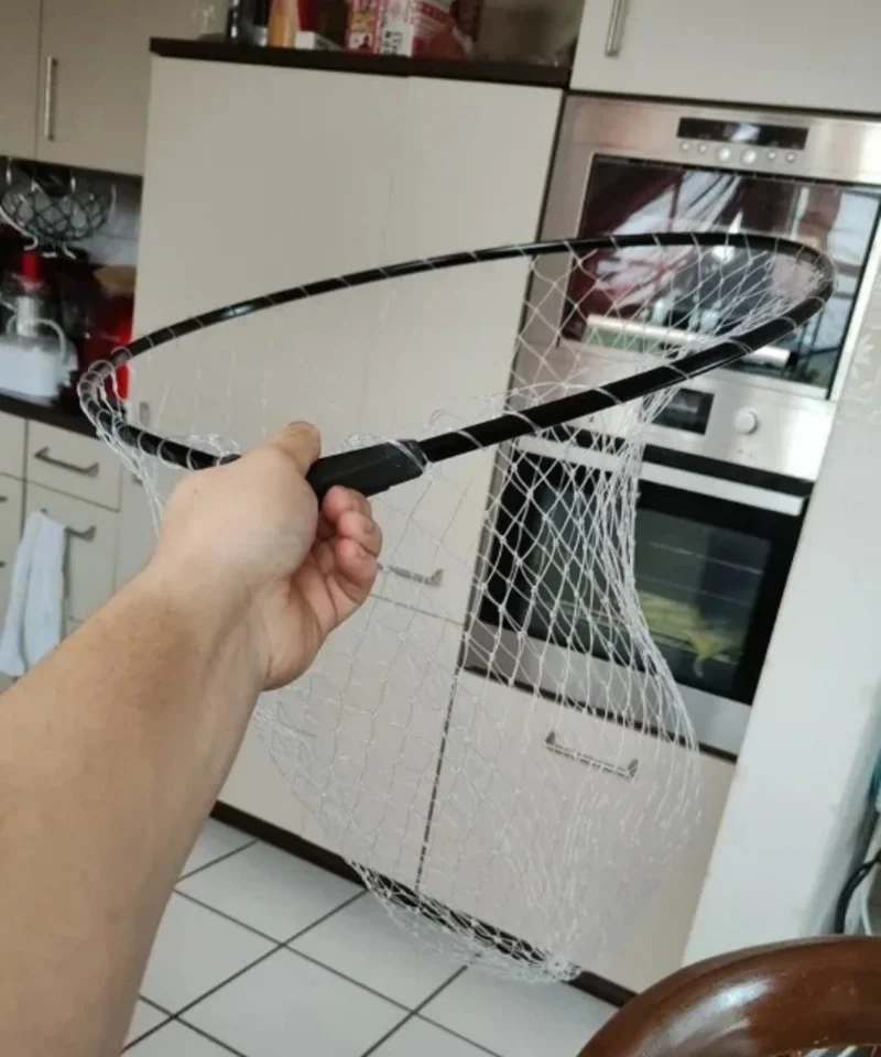 Red de pesca doble línea nailon alta densidad sin soporte aire libre - imagen 3