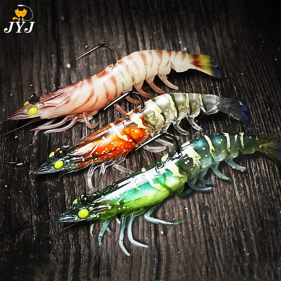 Señuelo Swimbait Wobbler - Gambas suaves con anzuelo reforzado - imagen 3