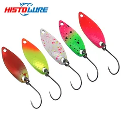 Señuelo Cuchara Histolure de Latón para Trucha y Lubina