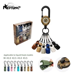 Protector jig head retráctil para egi
