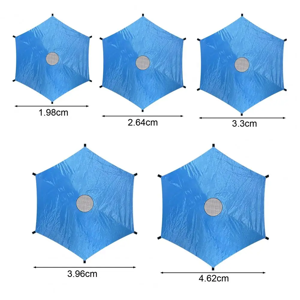 Parasol para trampolín al aire libre