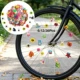 Clips para radios de bicicleta con cuentas mixtas decorativas