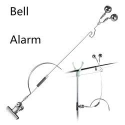 Campana de pesca nocturna inoxidable – Alarma ajustable picadas