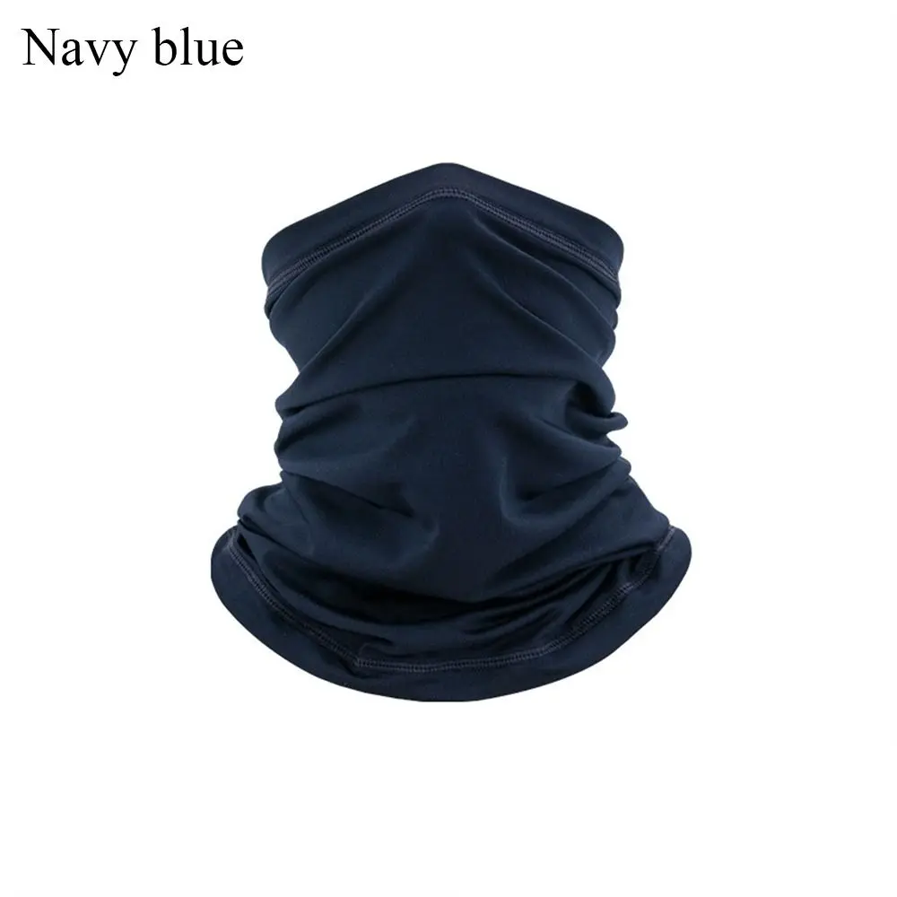 Mascarilla protección solar UV transpirable para cuello contra viento