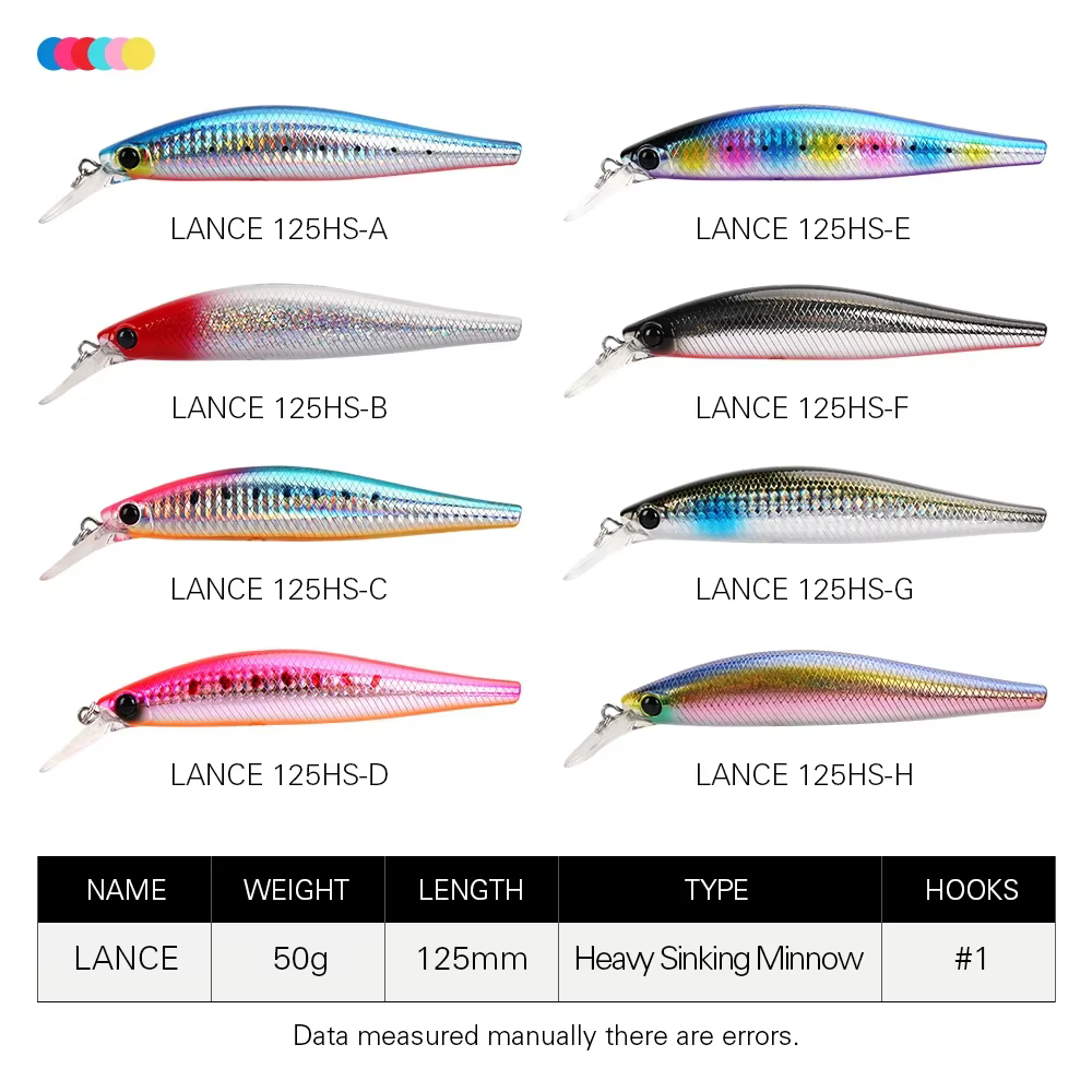 Señuelo Jigging Minnow Tsurinoya Lance para pesca en mar - imagen 5