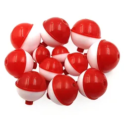 Flotadores de pesca ABS - Bobbers rojos y blancos de calidad