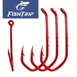 Anzuelos en V doble púa FishTrip – Lubina, agua salada y dulce