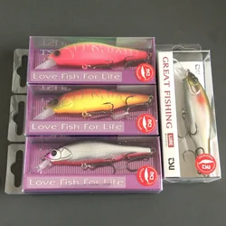 TSURINOYA 80SP señuelo Minnow suspendido para depredadores