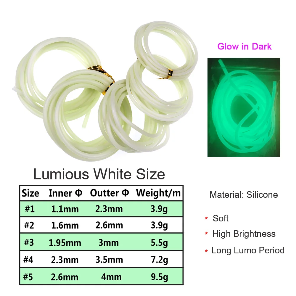 ICERIO Tubo Silicona UWRS 2m – Luz para pesca mar