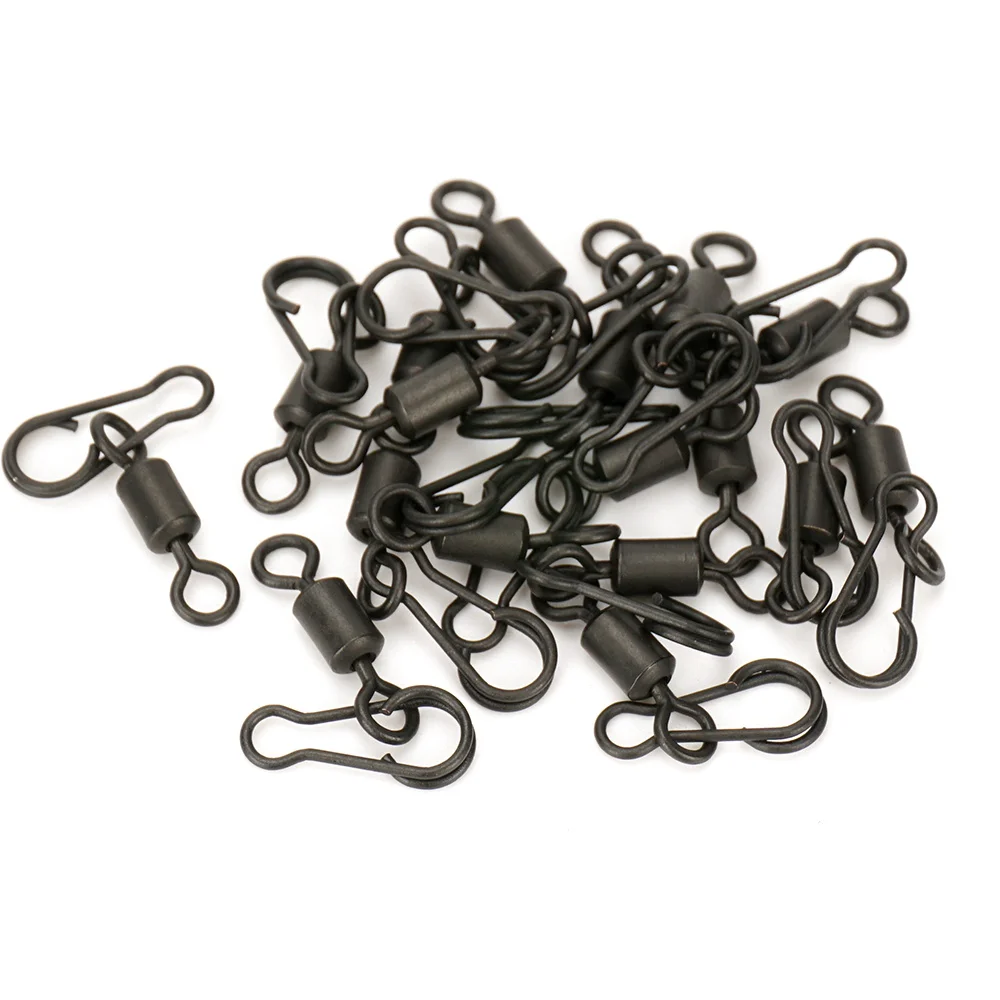 Hirisi AG141 emerillones de pesca con clips rápidos para carpa - imagen 3