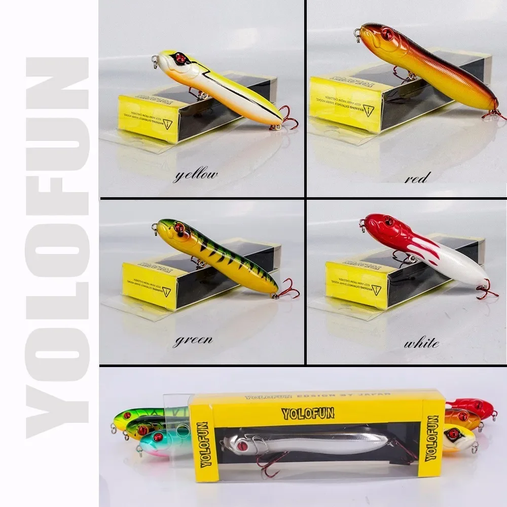 Wobbler 10cm Popper – Señuelo Artificial 15g para Lubina